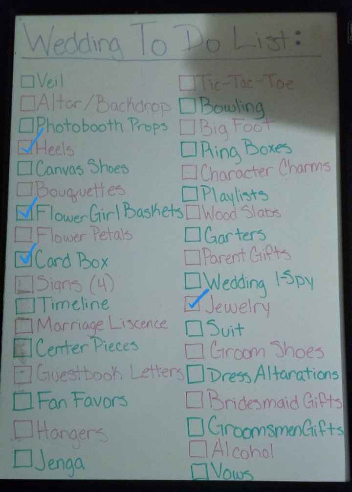 How are you staying organized? - 1