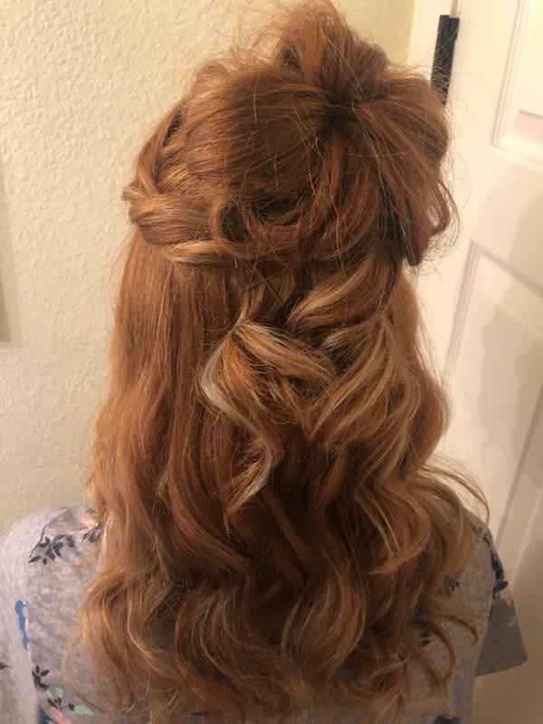 Hair, makeup, fittings, oh my! (pic heavy) - 3