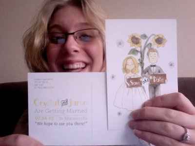 Update - second dress and save-the-dates [pics!]