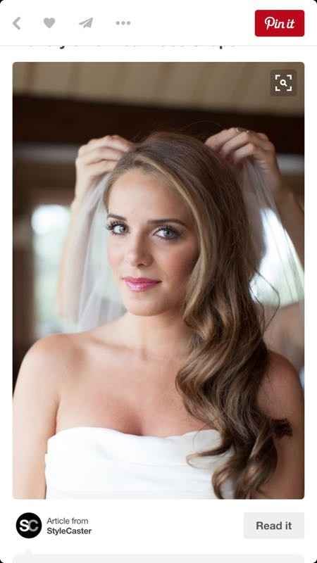 Hair up or down