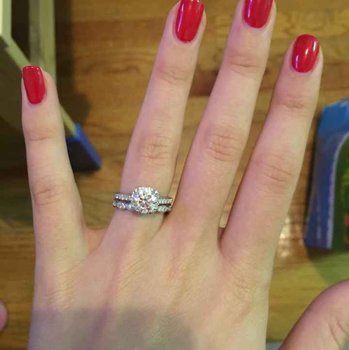 One wedding band or two?