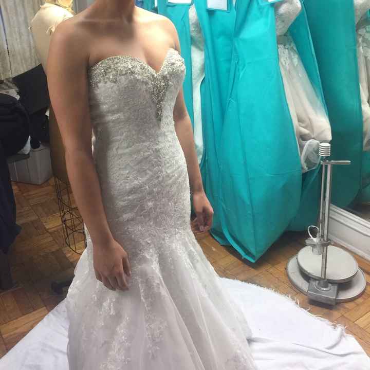 Show me your trumpet/mermaid style dress!!!