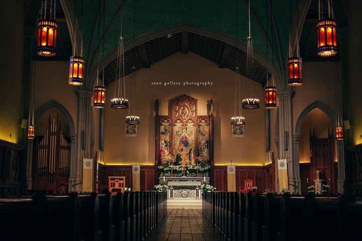 What's everyone doing for church decorations? (if your ceremony is at a church!)