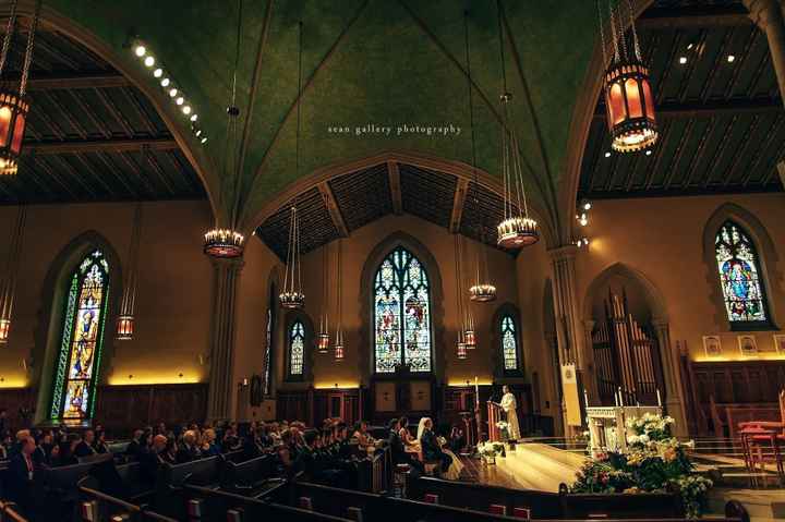 What's everyone doing for church decorations? (if your ceremony is at a church!)