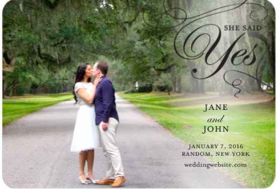 Help choosing the Save the Date!