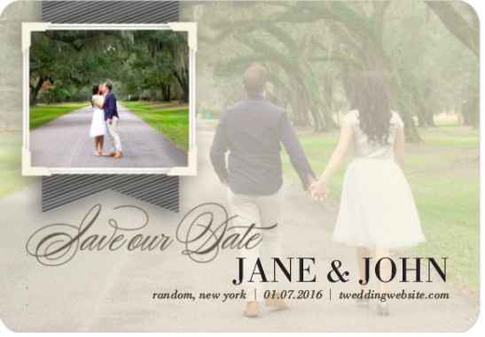 Help choosing the Save the Date!