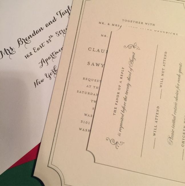Invitations: Help me make my outer envelope nice