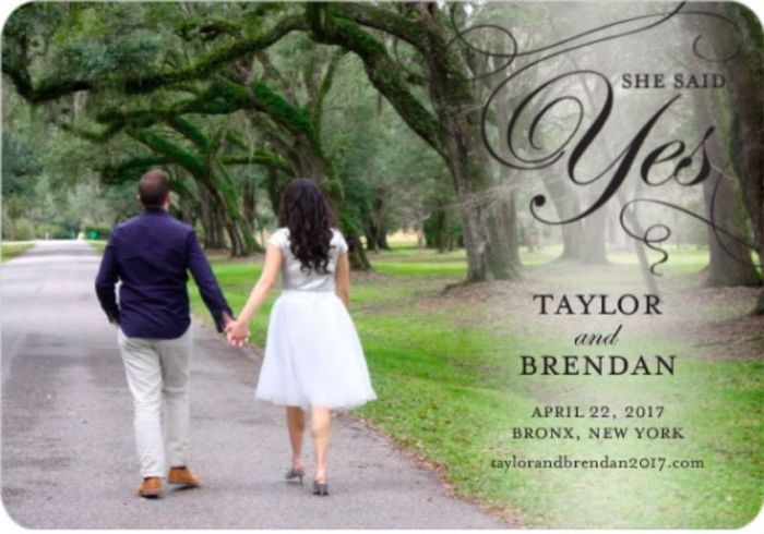 What did you use for "Save The Date" magnets?