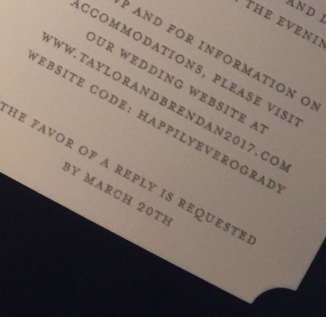 Sending out invites!
