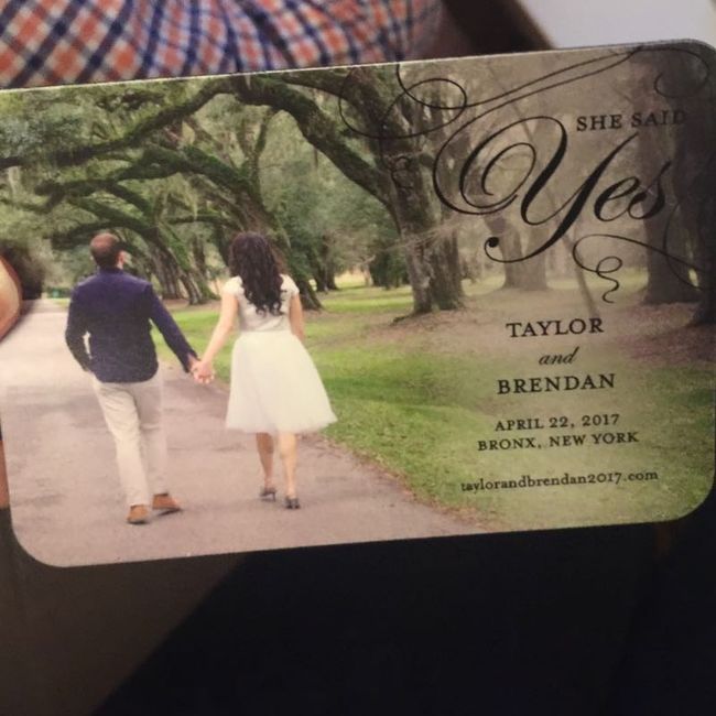 Where did you order your save the dates?