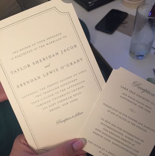 Invitation Help!