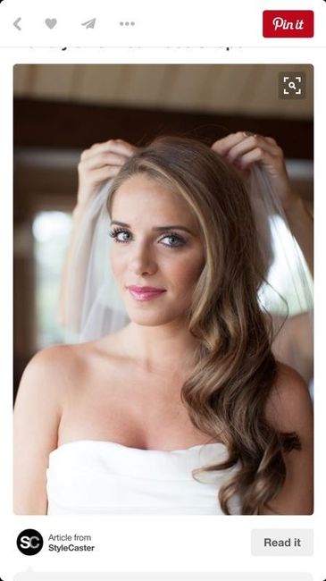Hair up or down
