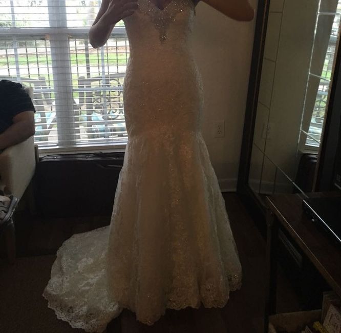I FINALLY said yes to the dress!! Ordering from Tradesy?
