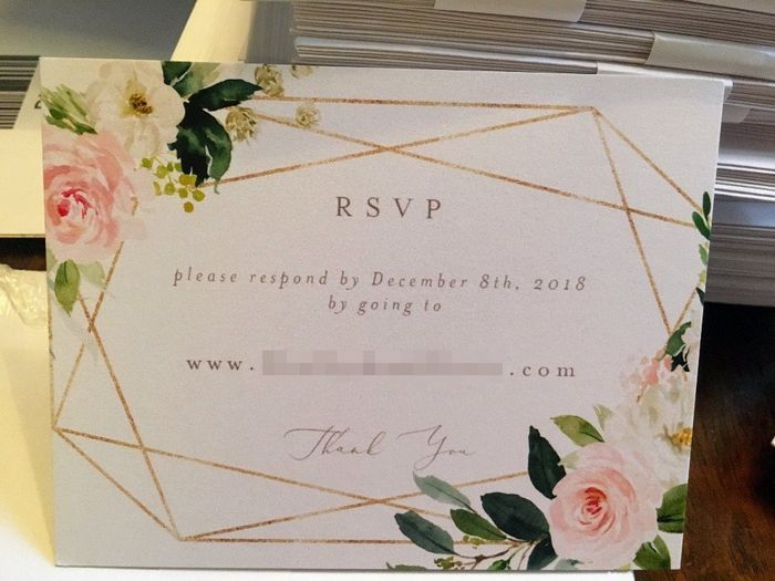 Another rsvp Question! 2