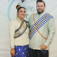 Hair Up for Ceremony, Down for Reception - 1