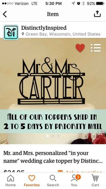 Wedding Cake Toppers