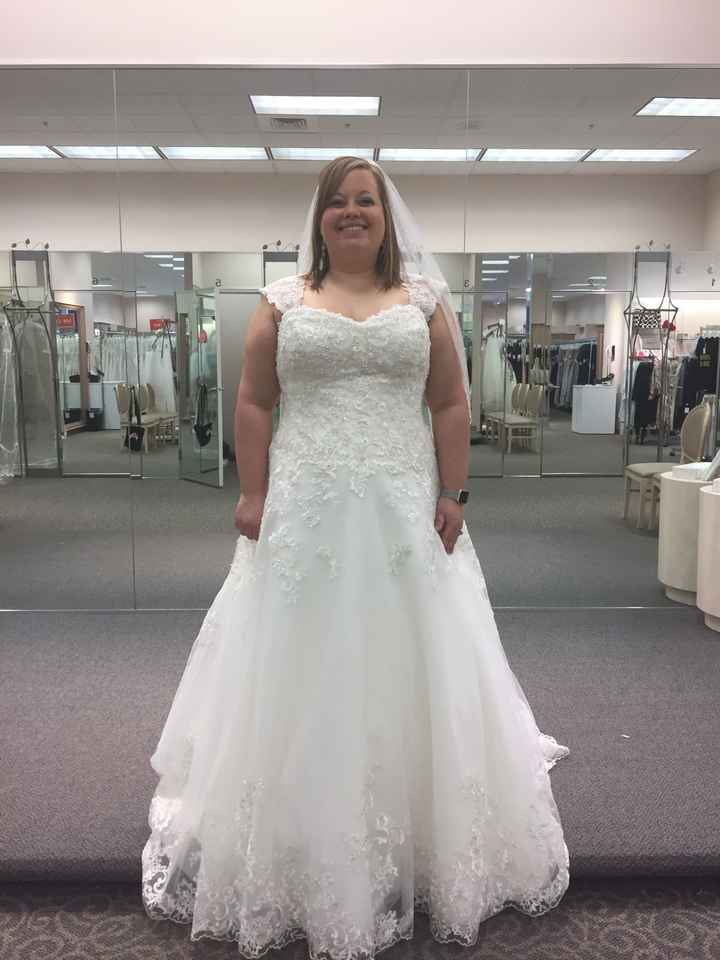 Afraid to say yes to the dress!