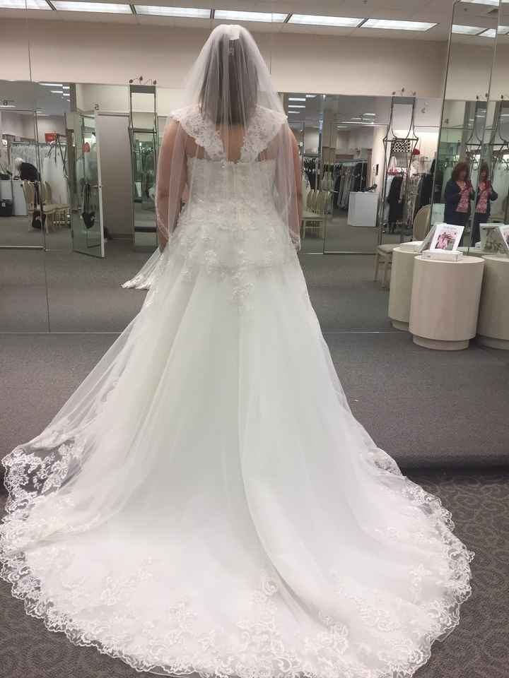 Afraid to say yes to the dress!