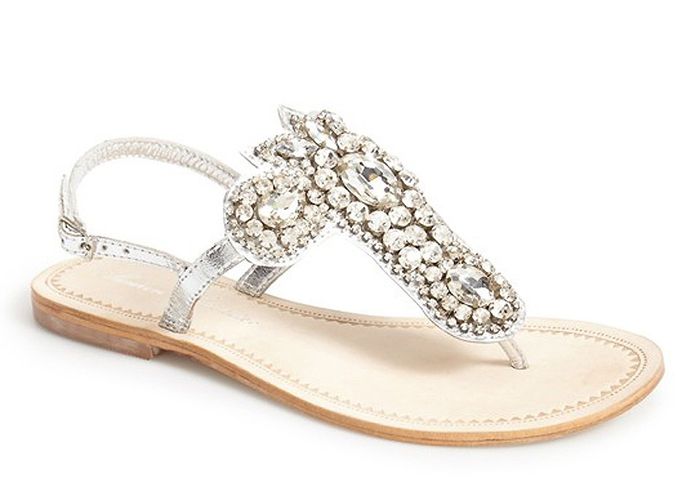 Flat wedding shoes?