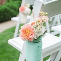 Aisle Decor for outdoor wedding