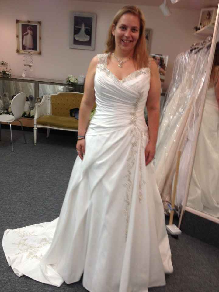Bought my dress today!!!