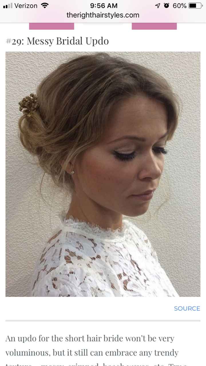 Short Hair Updos Help!!! - 5