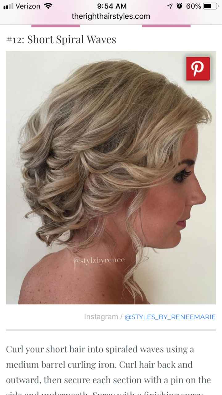 Short Hair Updos Help!!! - 6