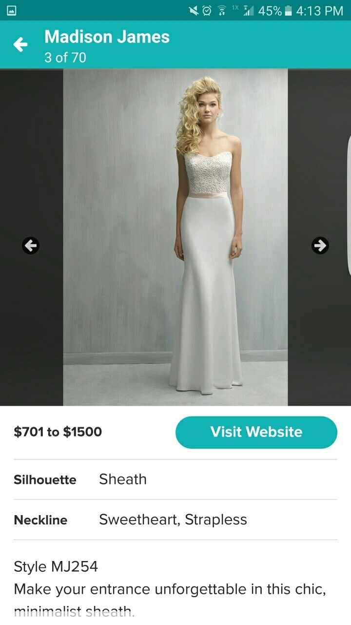 Dress Regret :(