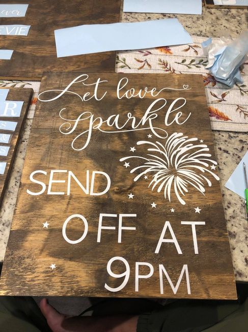 diy wedding Signs. 3