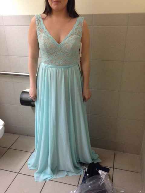 Are your bridesmaids wearing Mori Lee Dresses? Pics?