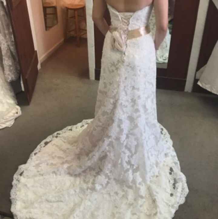 My wedding dress!!! :) pic heavy