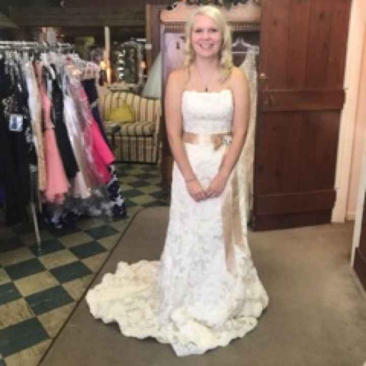 My wedding dress!!! :) pic heavy