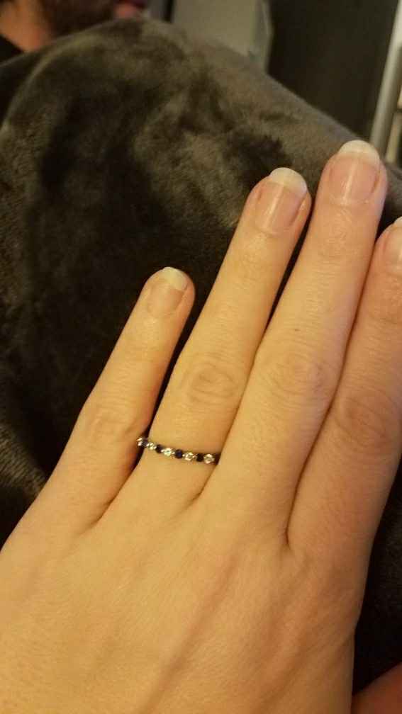 Rings.......to diamond or not to diamond