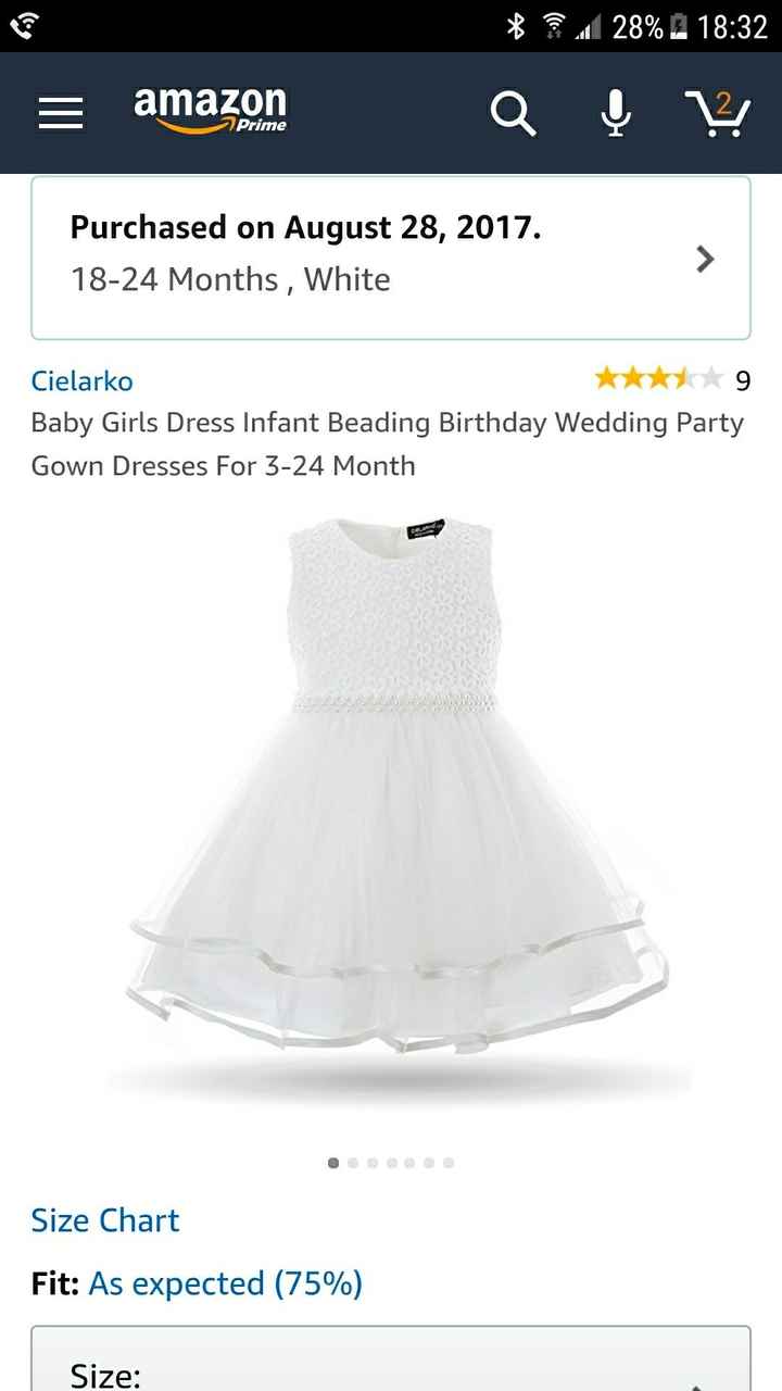  Flower girl dress - 1