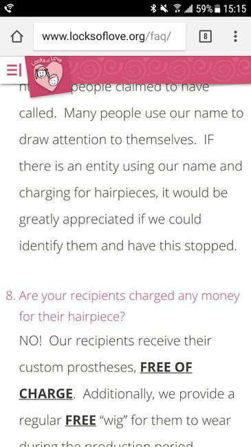 Post wedding chop! 1