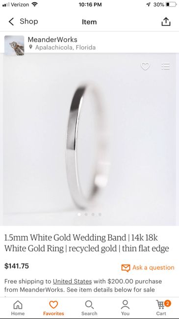 Need help selecting a wedding band 2
