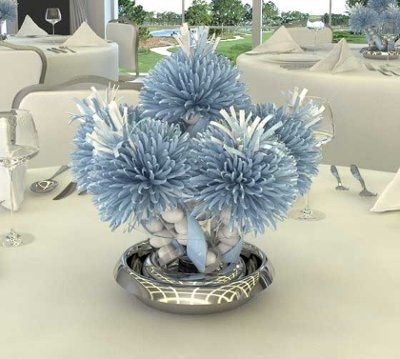 Shower Centerpieces