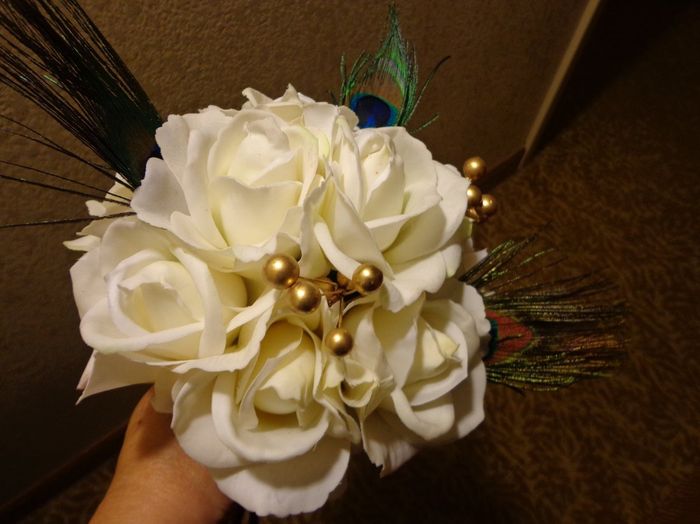 Silk flowers...On a tight budget.