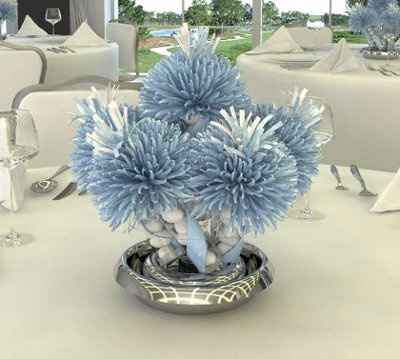 Shower Centerpieces
