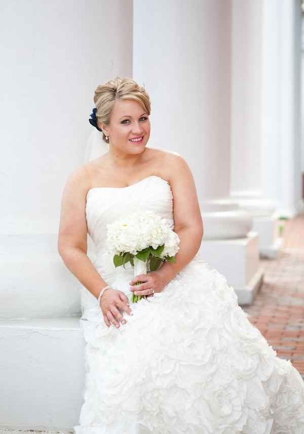 Plus sized brides - show off your dress!