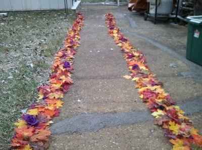 HELP! Aisle runner scare!