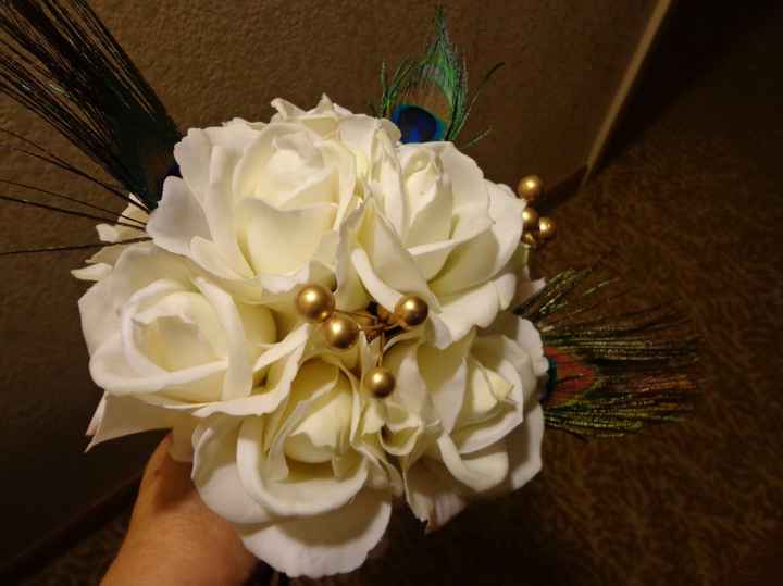 Silk flowers...On a tight budget.