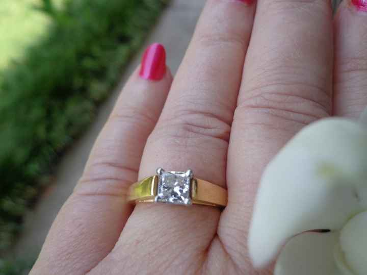 Let's see those rings ladies