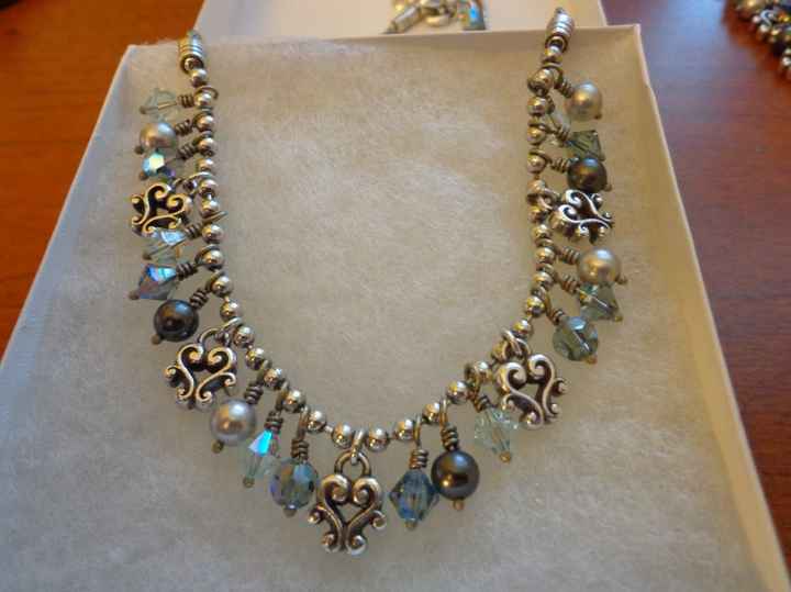 PIF - something blue necklace