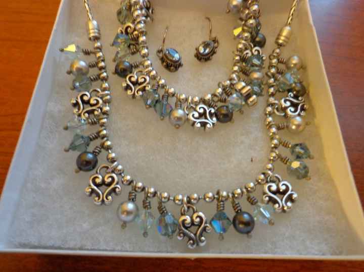 PIF - something blue necklace
