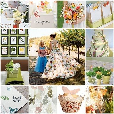 butterfly wedding/reception decoration ideas.