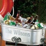 Outdoor reception...Where do I put sodas?