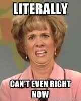 I couldn't make this up if I tried