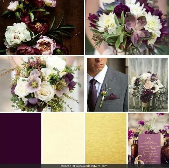 Let me see your wedding colors!