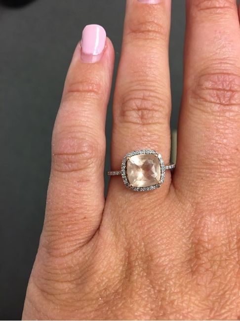 Let's see those beautiful rings lady's!